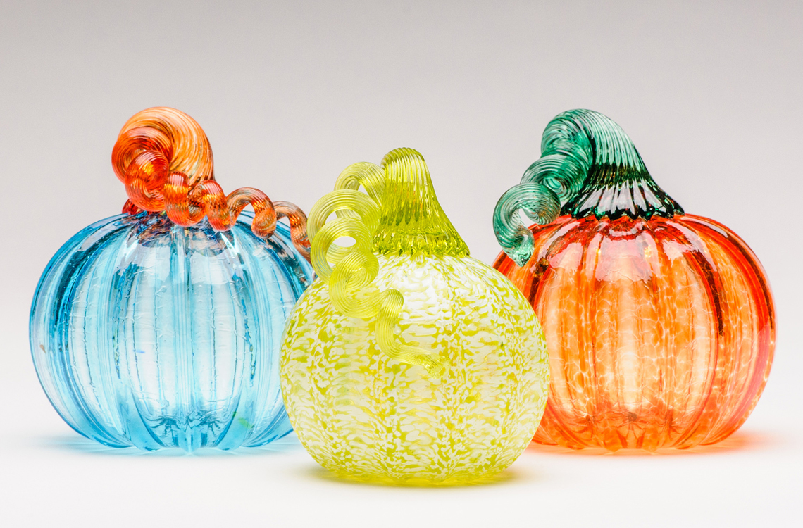 Blown Glass Pumpkins | Pittsburgh Glass Center